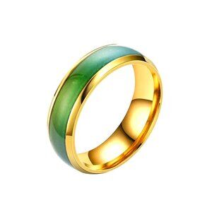 GOLD BAND MOOD RING